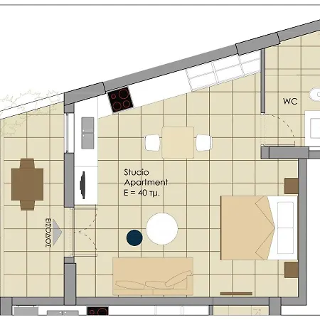 Lejlighed Sti Chora Lefkáda